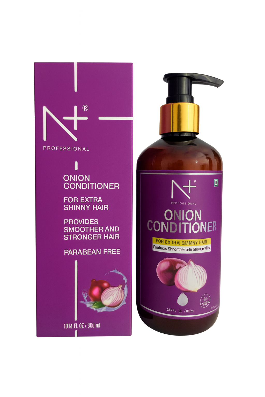 N+ Onion Conditioner 300ML – Anti-Hair Fall & Smoothening Formula