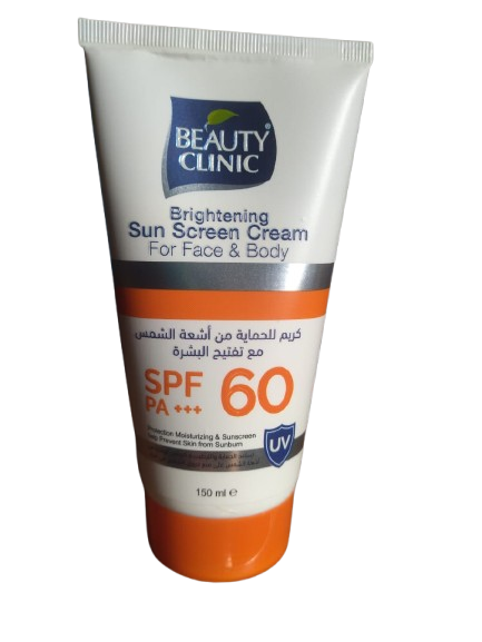 Sun Blocking 150ml whitening Cream SPF 60 - Beauty Clinic