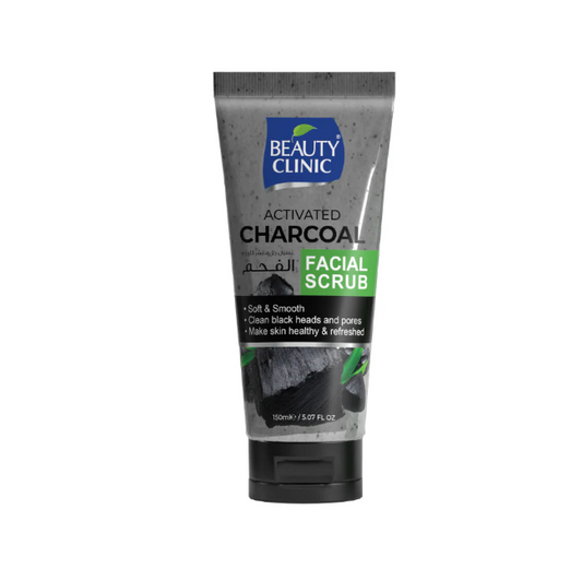 FACIAL SCRUB CHARCOAL BEAUTY CLINIC