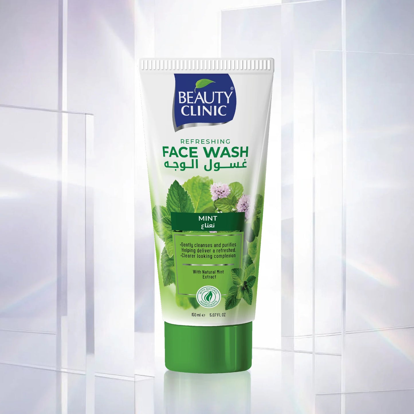 FACE WASH - 150ml - MINT - Beauty Clinic