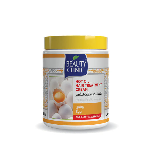 Hot Oil Hair Treatment Cream - Egg - 1000ml Beauty Clinic