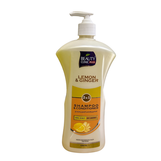 Beauty Clinic Anti-Dandruff Shampoo - Lemon & Ginger - 1000ML