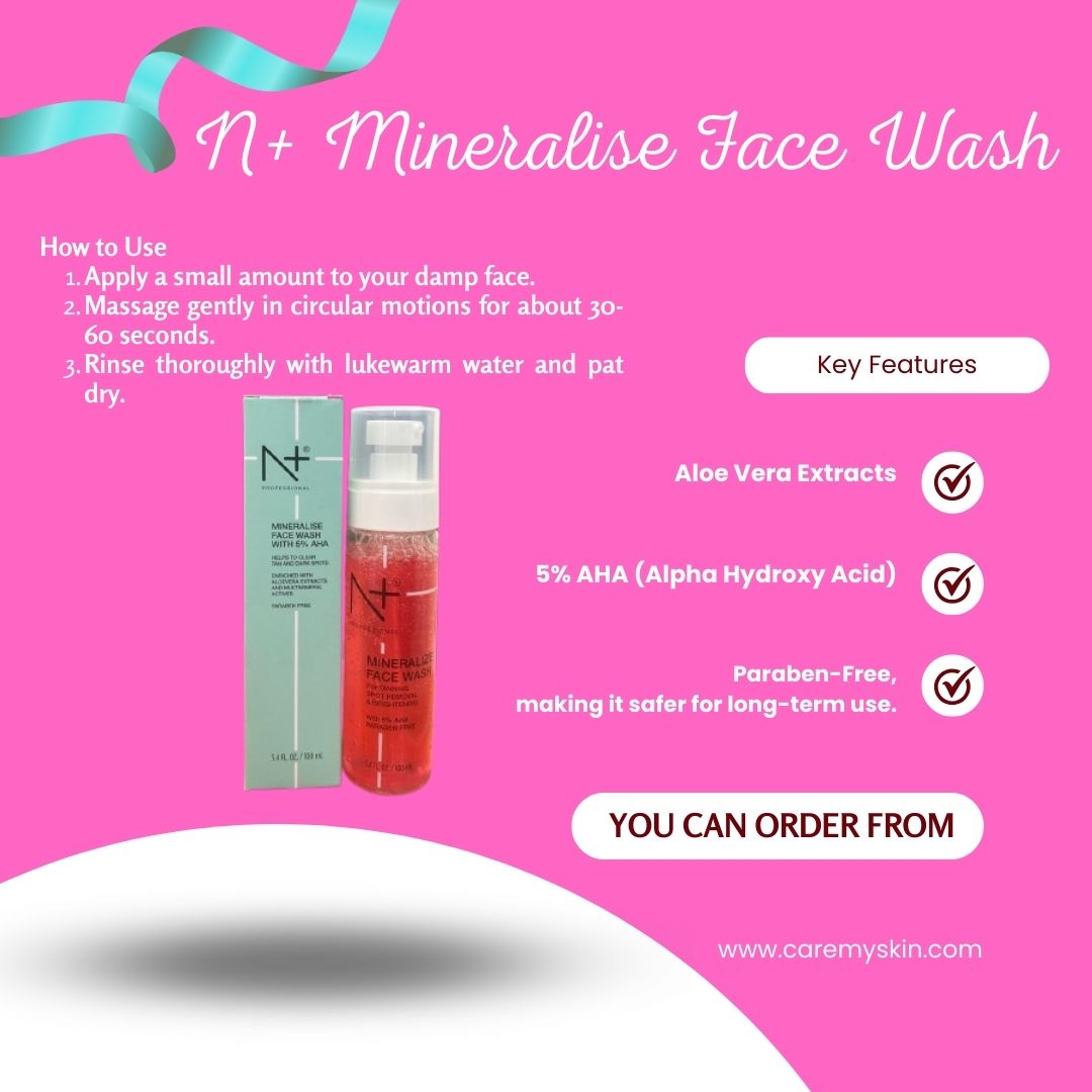 N+ Mineralise Face Wash (100ML)