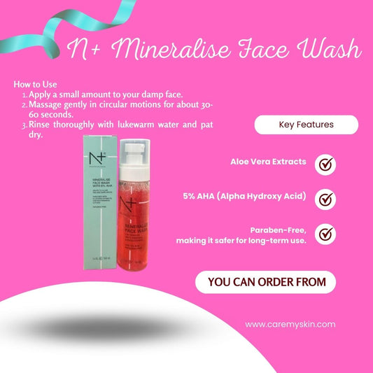 N+ Mineralise Face Wash (100ML)