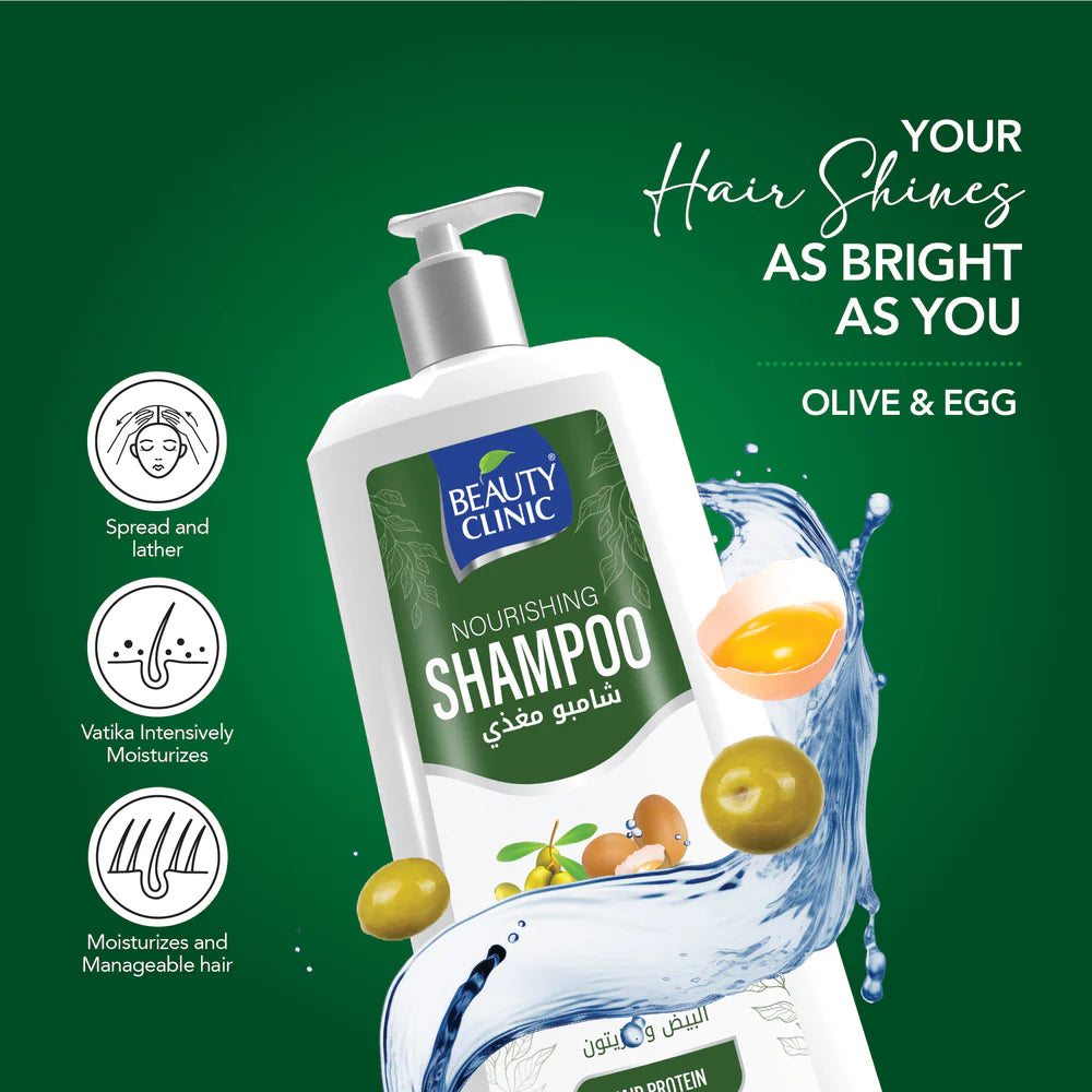 Shampoo 750ml Olive & Egg Beauty Clinic