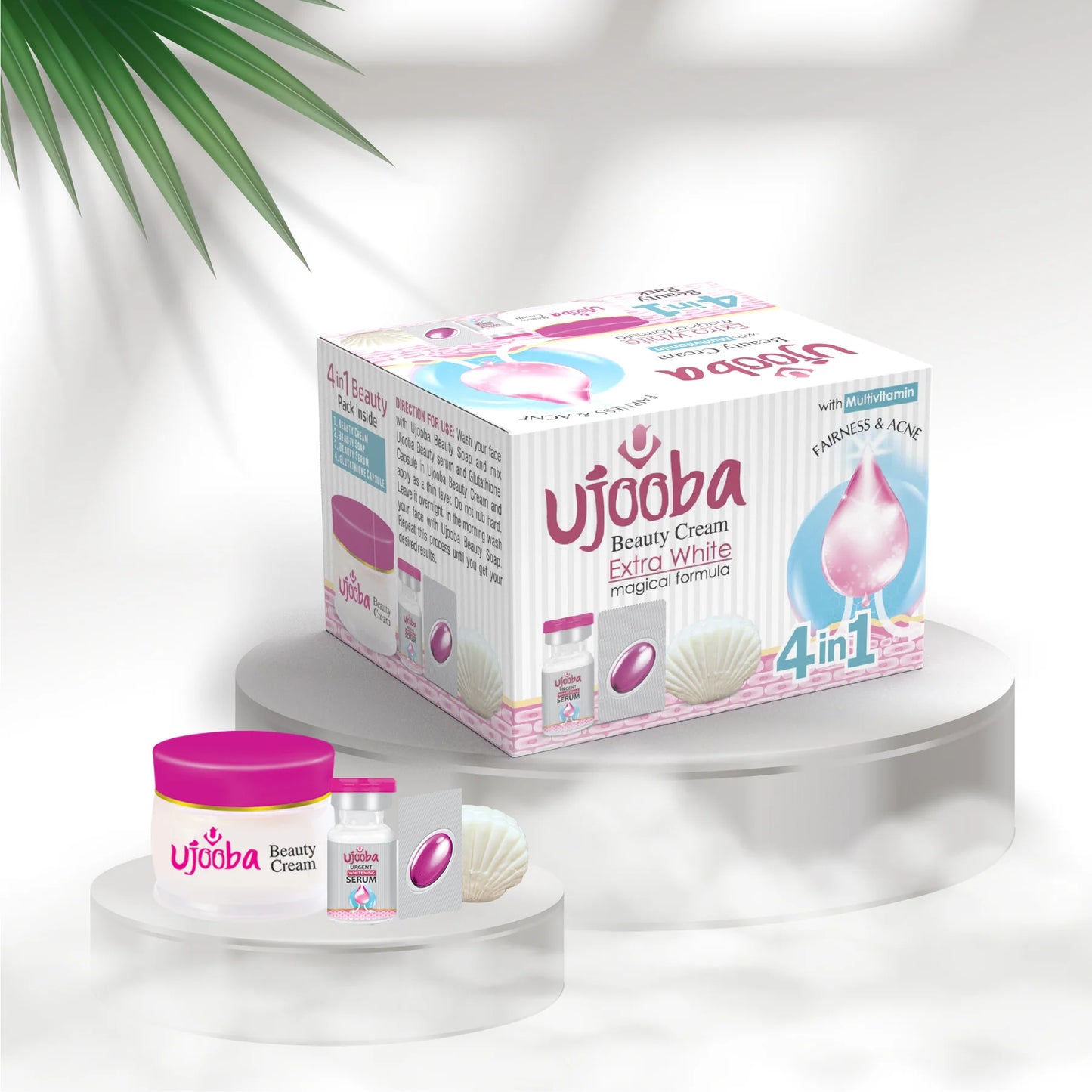 UJOOBA - 4 IN 1 - WHITENING CREAM COMBO